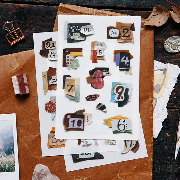 OURS Day by Day Print-on Sticker