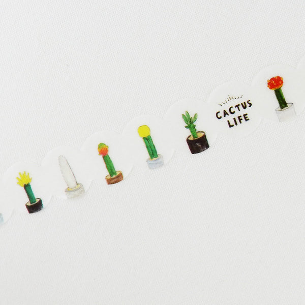 Round Top x Hirano Toshiyuki Washi Tape - Cactus Life