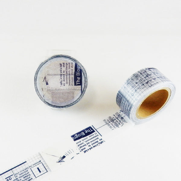 Round Top x Chamil Garden Washi Tape - Distance