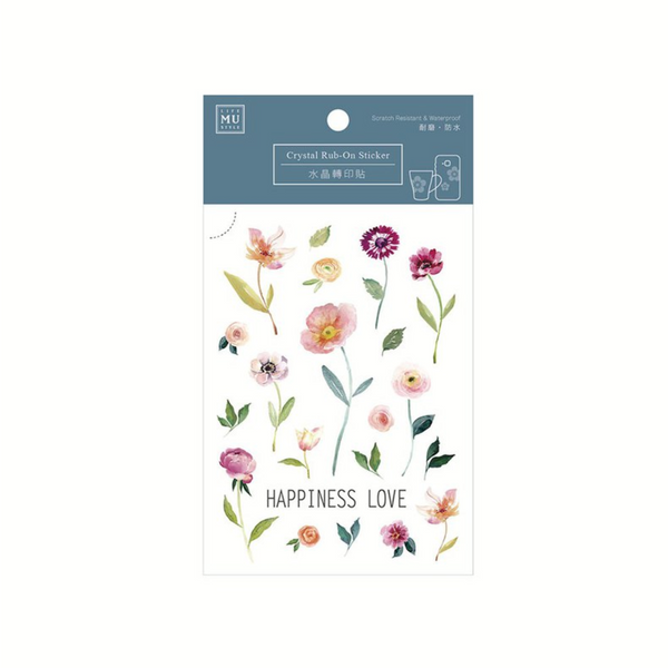 MU Crystal Rub-on Sticker 01