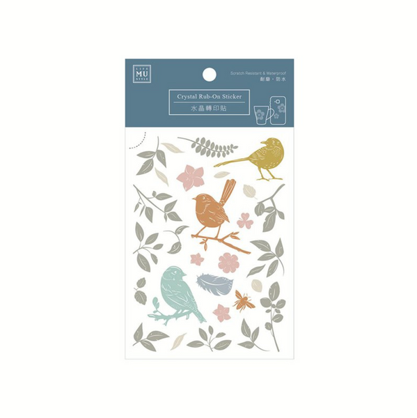 MU Crystal Rub-on Sticker 07