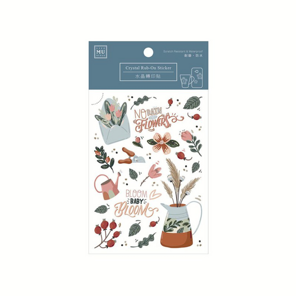 MU Crystal Rub-on Sticker 10