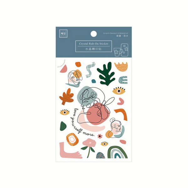 MU Crystal Rub-on Sticker 11