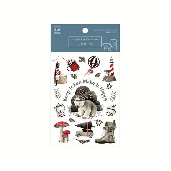 MU Crystal Rub-on Sticker 13