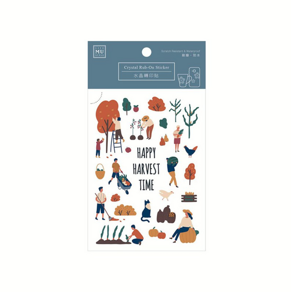 MU Crystal Rub-on Sticker 14