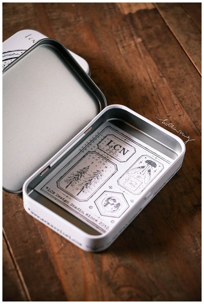 LCN Daily Metal Storage Tin - Day / Night