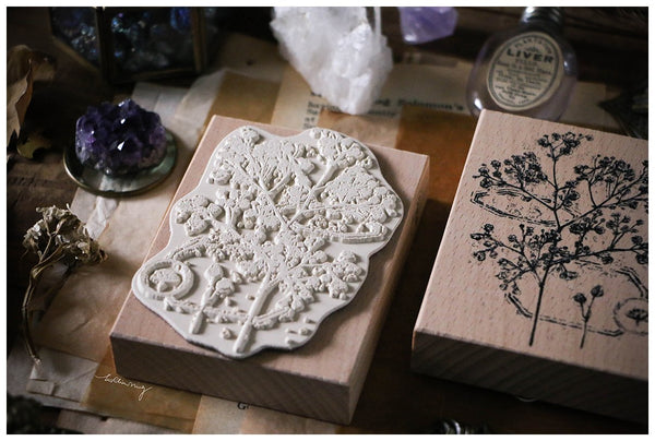 LCN Dried Flower Stamp Set A