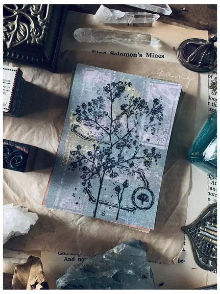 LCN Dried Flower Stamp Set A