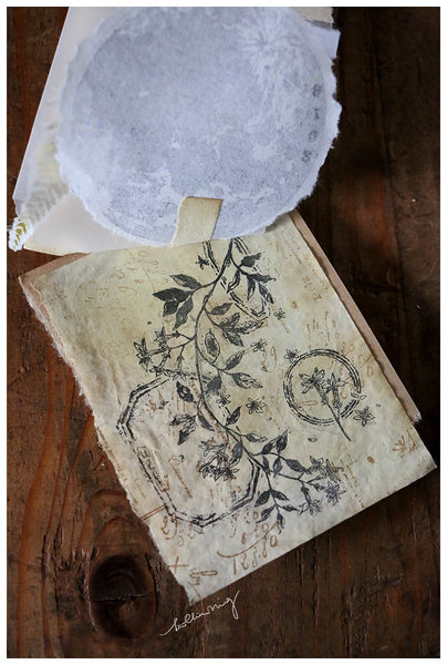 LCN Dried Flower Stamp Set B
