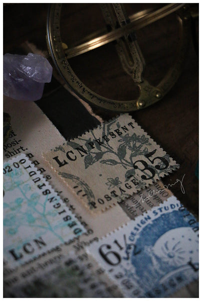 LCN Dried Flower Stamp Set B