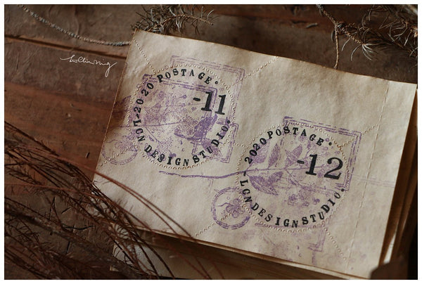 LCN Dried Flower Stamp Set C