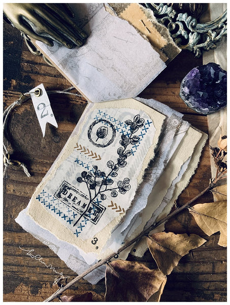 LCN Dried Flower Stamp Set D