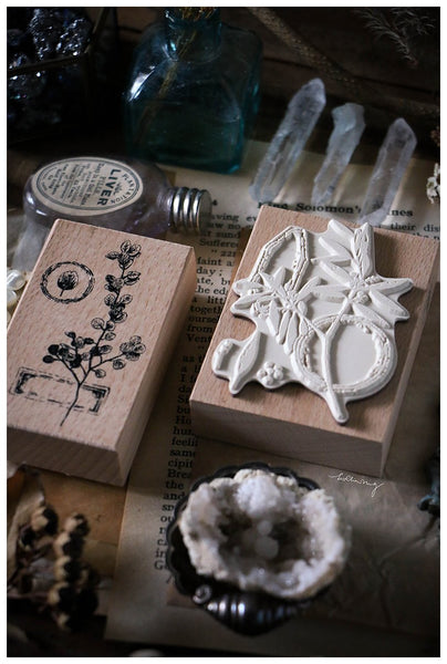 LCN Dried Flower Stamp Set D