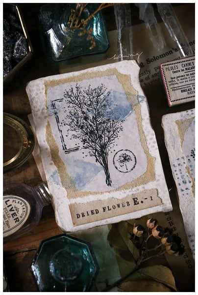 LCN Dried Flower Stamp Set E