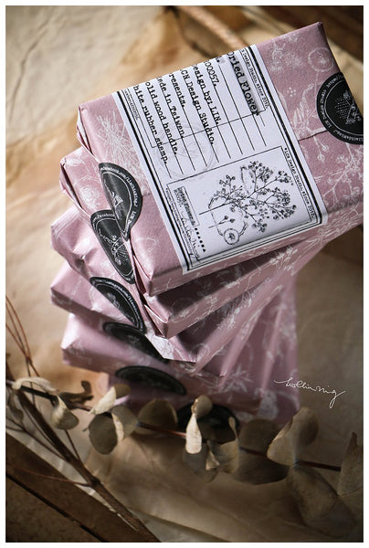 LCN Dried Flower Stamp Set E