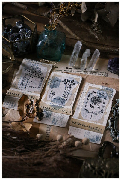 LCN Dried Flower Stamp Set F