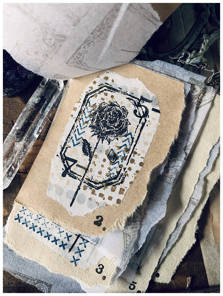 LCN Dried Flower Stamp Set F