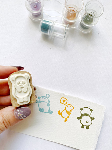 Tsukineko Soramame Ink Pad 4-Color Set VKB-403