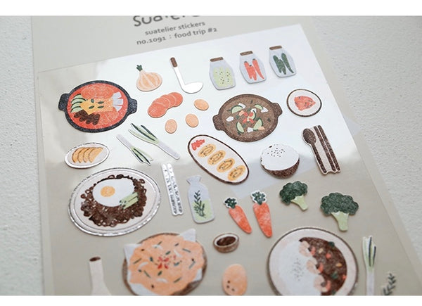 Suatelier Sticker - Food Trip 2