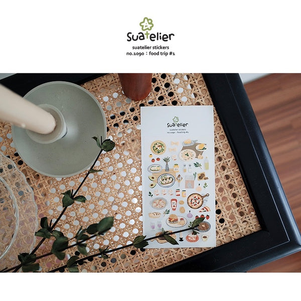 Suatelier Sticker - Food Trip 2