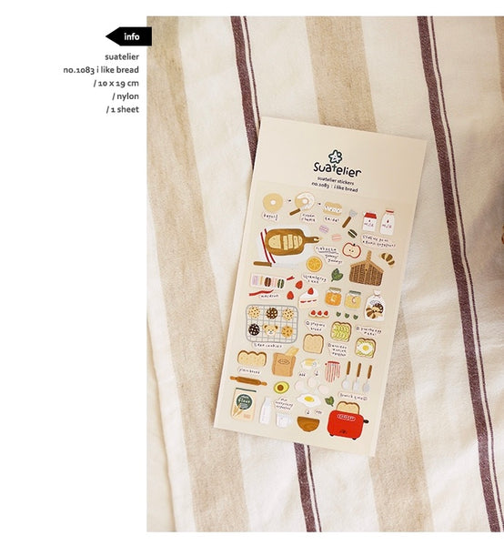 Suatelier Sticker - I Like Bread