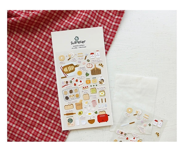 Suatelier Sticker - I Like Bread