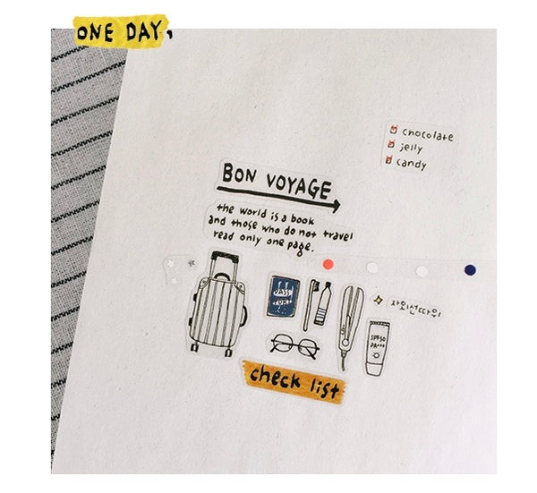 Suatelier Sticker - Travel Note