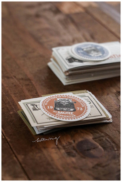 LCN Old Style Company Rubber Stamp Series - Ink&Pen Set C