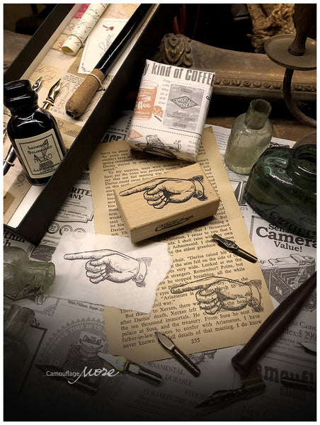 LCN Old Style Company Rubber Stamp Series - Ink&Pen Set B