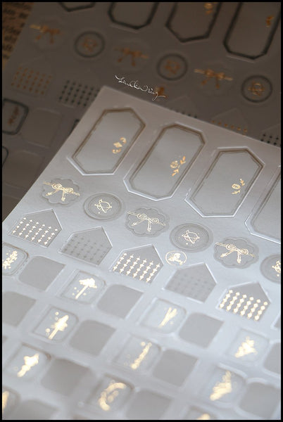 LCN Journaling Label Sticker Set