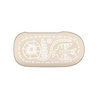 Kokuyo Karu Cut Washi Tape Cutter 10-15mm - Embroidery Brooch