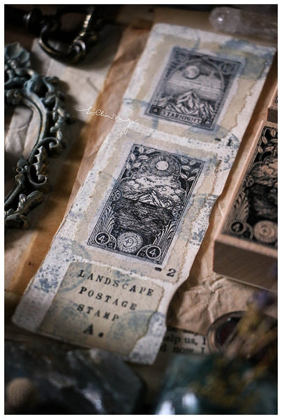 LCN Landscape Postage Stamp Set A