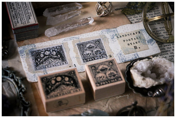 LCN Landscape Postage Stamp Set B