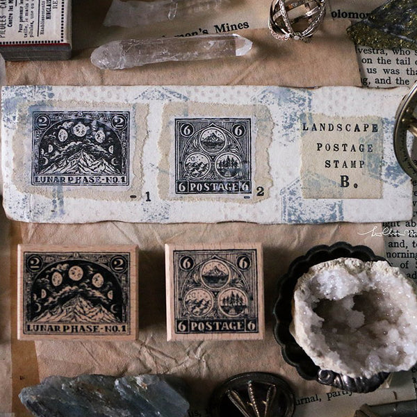 LCN Landscape Postage Stamp Set B