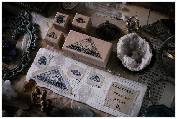 LCN Landscape Postage Stamp Set D