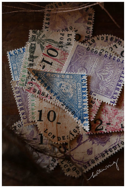 LCN Landscape Postage Stamp Set D