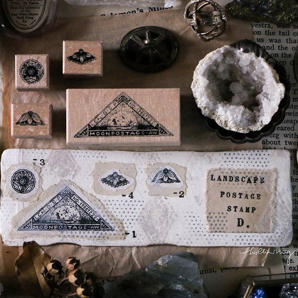 LCN Landscape Postage Stamp Set D