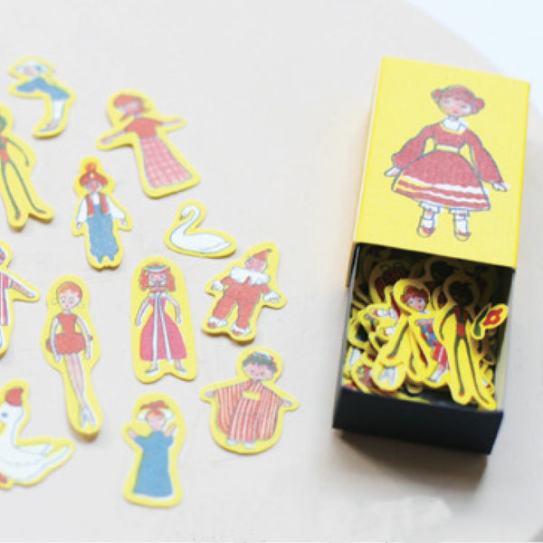 Yonagadou x Classiky Matchbox Stickers
