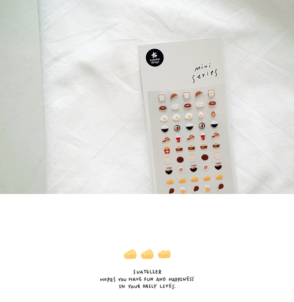 Suatelier Mini Series Sticker - Food 01