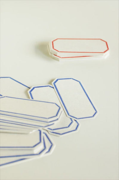 Classiky Letterpress Label Card