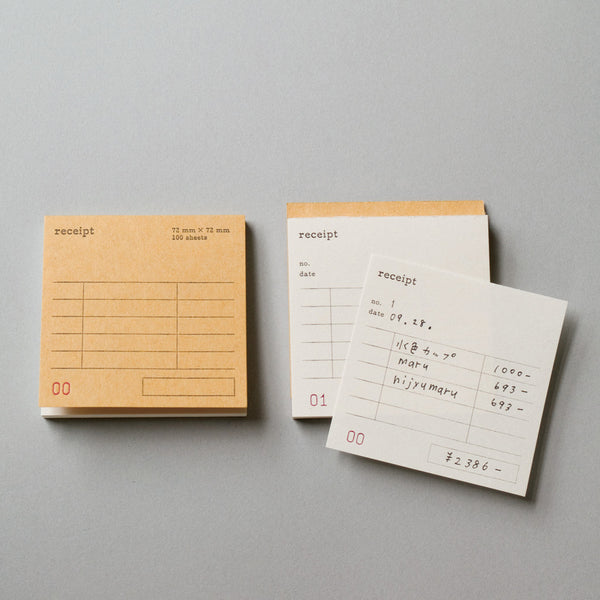 Classiky Receipt Paper Pad 04