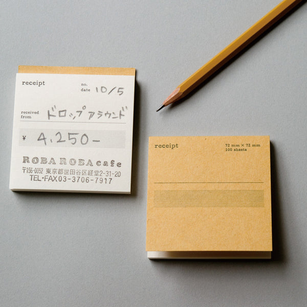 Classiky Receipt Paper Pad 05