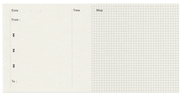 Classiky Map Paper Pad