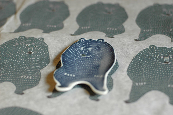 Kata Kata Ceramic Dish - Bear