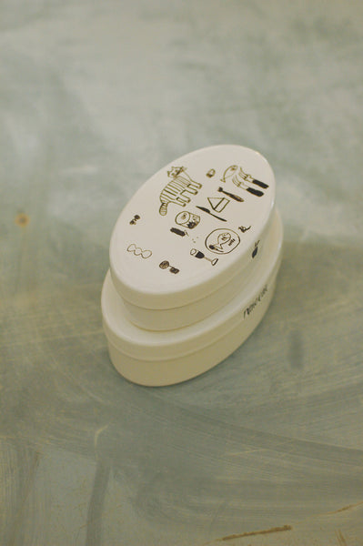 Toraneko BonBon Enamel Bento Box Design A