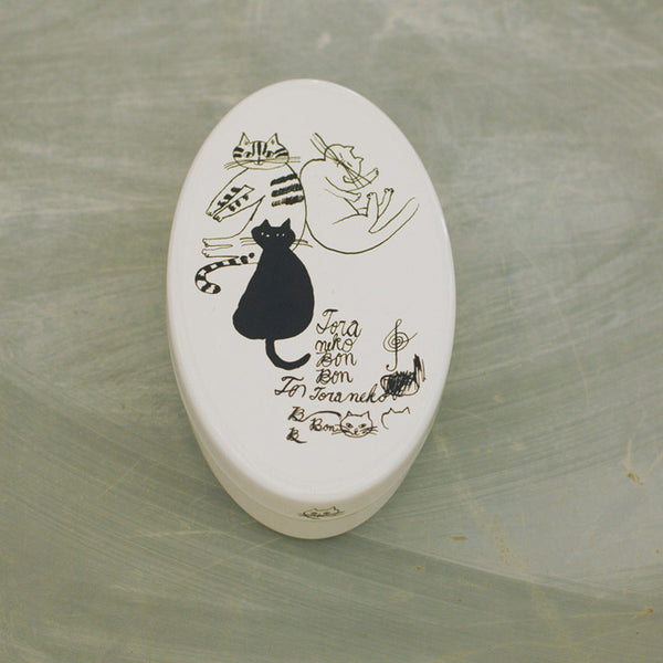 Toraneko BonBon Enamel Bento Box Design B