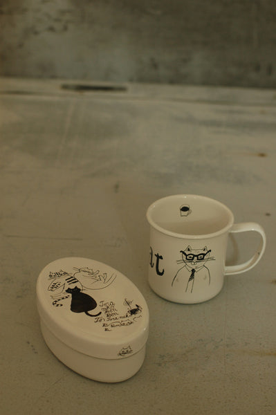 Toraneko BonBon Enamel Bento Box Design B