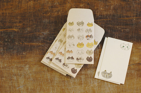 Toraneko BonBon Mini Envelope + Card Set