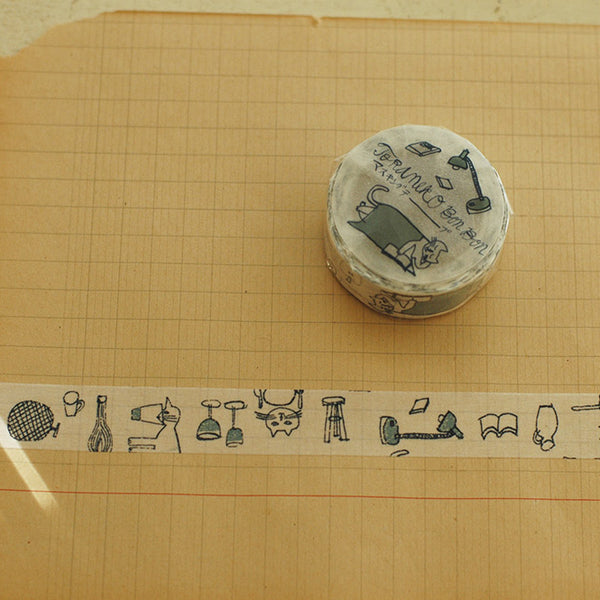 Toraneko BonBon Washi Tape B