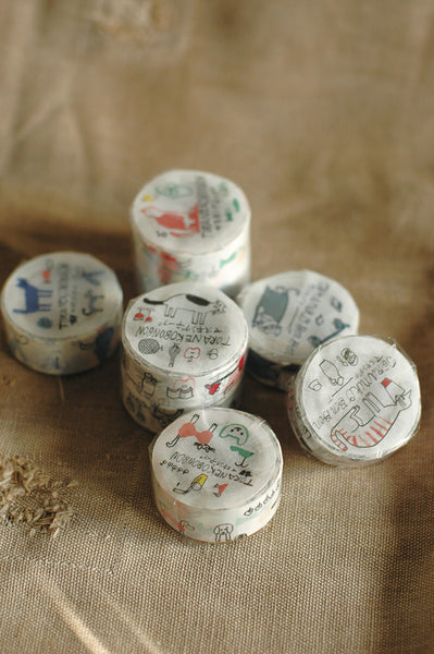 Toraneko BonBon Washi Tape B